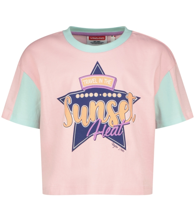 Vingino shirts 1235 Light pink blush HS25KGN30002