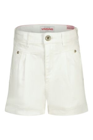 Vingino Dana Korte broek 175 White Denim