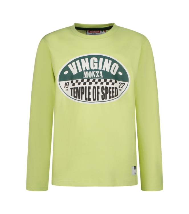 Vingino shirts 369 Key lime AW24KBN30001