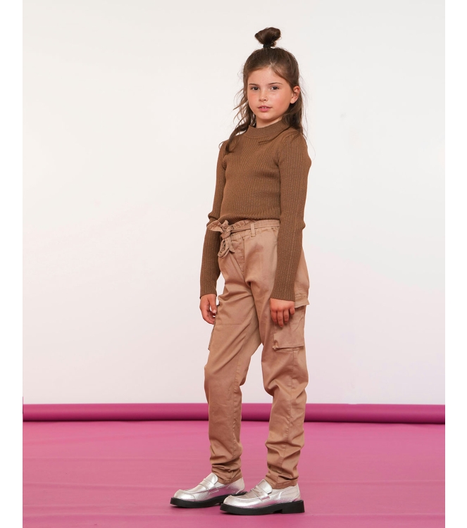 Geisha truien & vesten 000720 - sand lurex 44571K-14