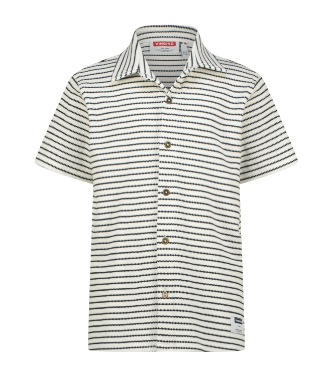 Vingino overhemden 096 Sunlight white SS25KBN22003