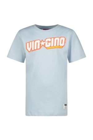 Vingino Basic-logo T-shirt 1594 Faded blue