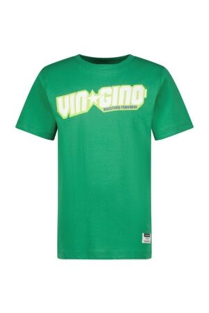 Vingino Basic-logo T-shirt 1454 Cactus green