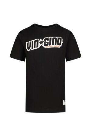 Vingino Basic-logo T-shirt 944 Deep Black