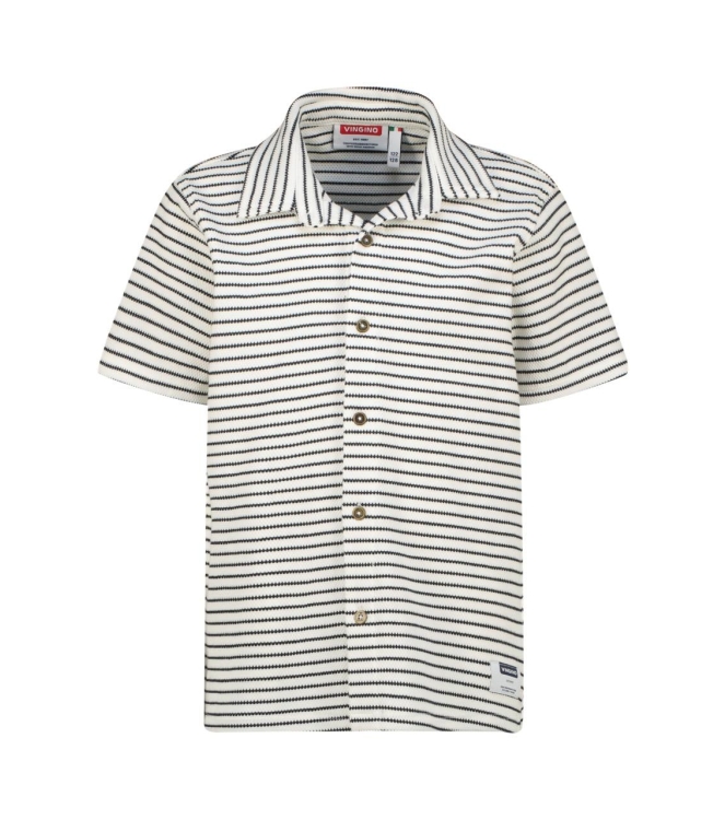 Vingino shirts 096 Sunlight white SS25KBN32002