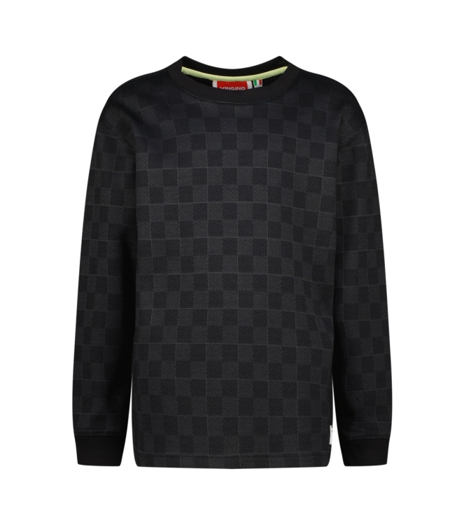Vingino shirts 944 Deep Black AW24KBN30002