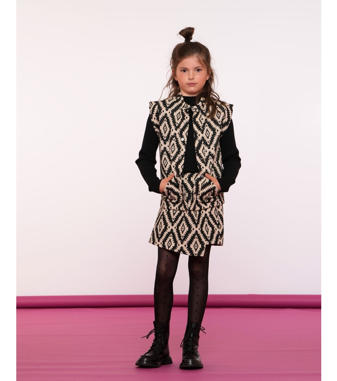 Geisha blazers & gilets 000999 - black/off-white 45585K-21