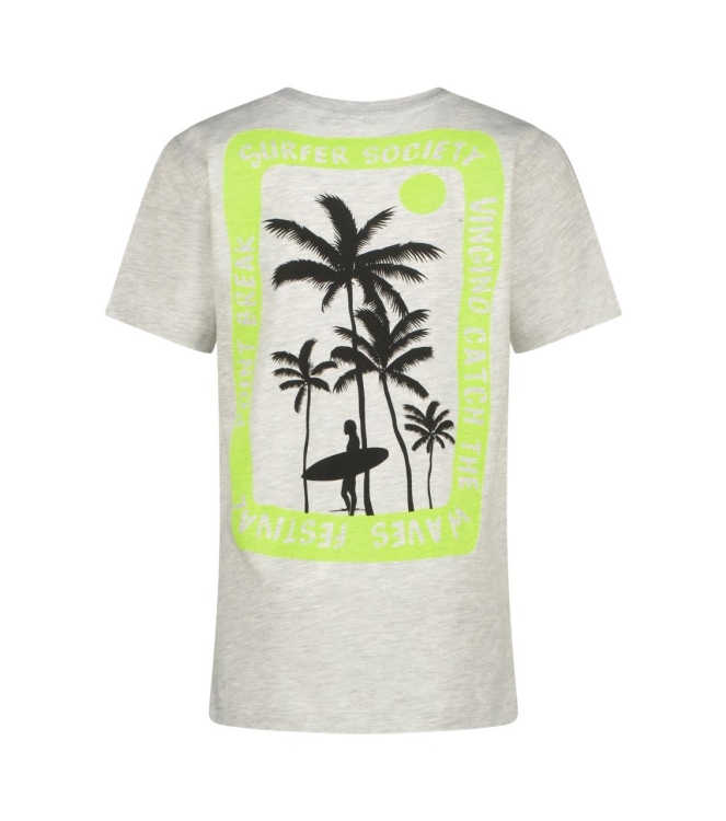 Vingino shirts 1325 Fearless grey melee SS25KBN30002