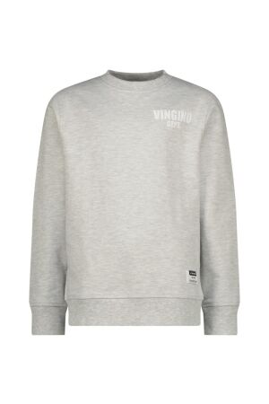 Vingino Basic-crew Sweater 1325 Fearless grey melee