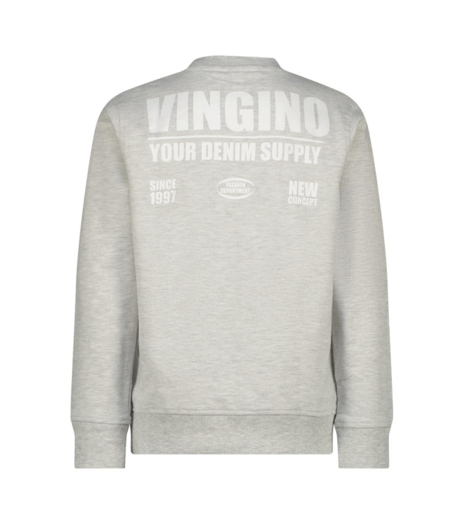 Vingino truien & vesten 1325 Fearless grey melee SS25KBN34007