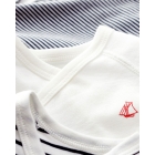 Petit Bateau boxpakjes & rompers 00 Blanc/Bleu 54219