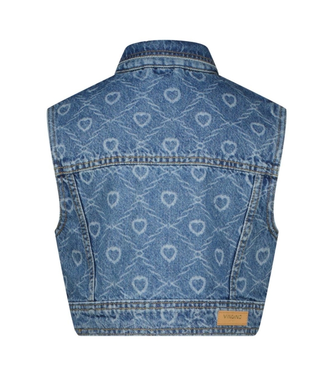 Vingino jassen 166 Mid Blue Wash SS25KGD16002