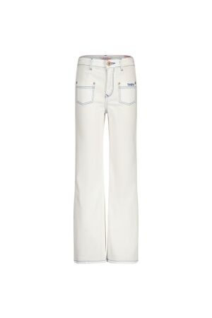Vingino Claire Patched-on Jeans 175 White Denim