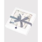 Petit Bateau boxpakjes & rompers 00 Blanc/Gris A09R0