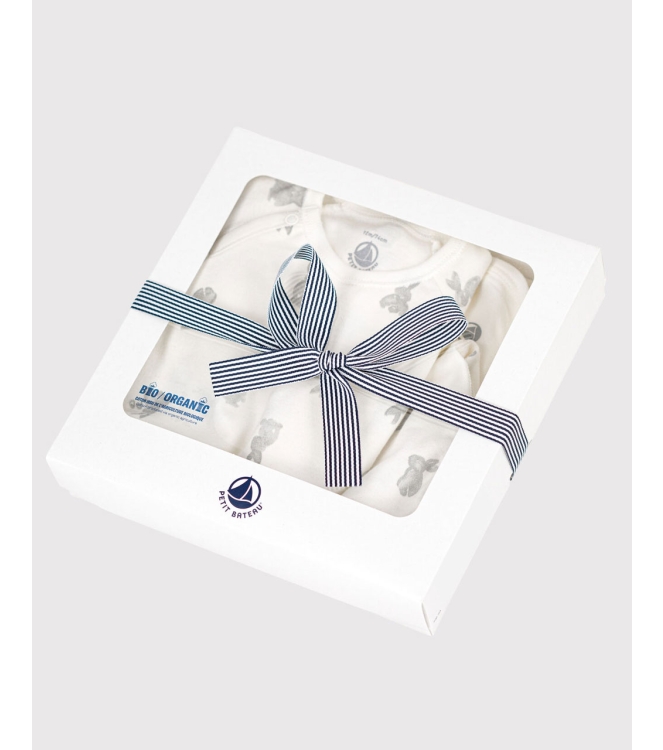 Petit Bateau boxpakjes & rompers 00 Blanc/Gris A09R0