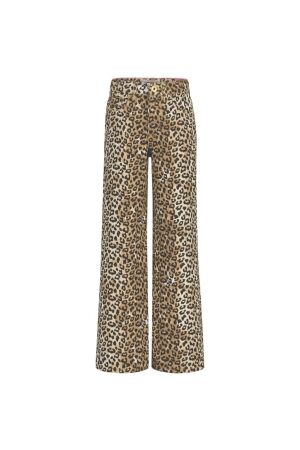 Vingino Cassie leopard Jeans 703 Sand Animal