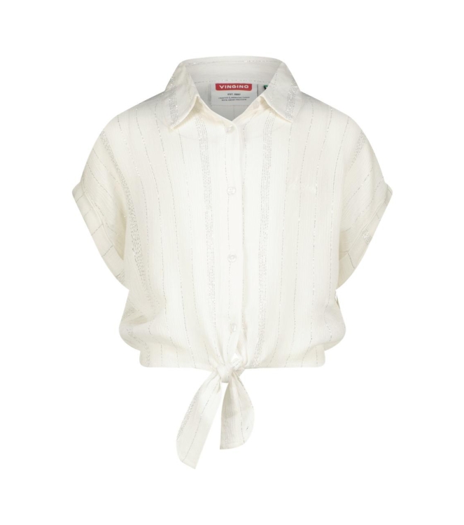 Vingino blouses 001 Real White SS25KGN22002