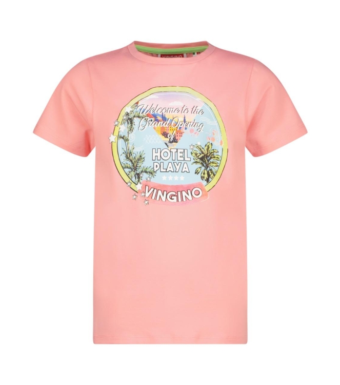 Vingino shirts 1288 Spring peach SS25KGN30009