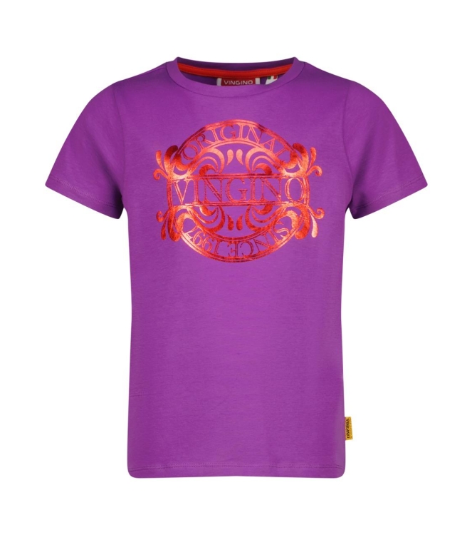 Vingino shirts 867 Viola purple SS25KGN30015