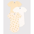 Petit Bateau rompers 00 Wit/Geel A09YP