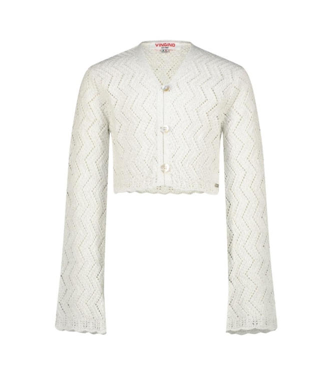 Vingino truien & vesten 001 Real White SS25KGN34803
