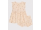 Petit Bateau jurken 01 Ecru/Multico A0AHM