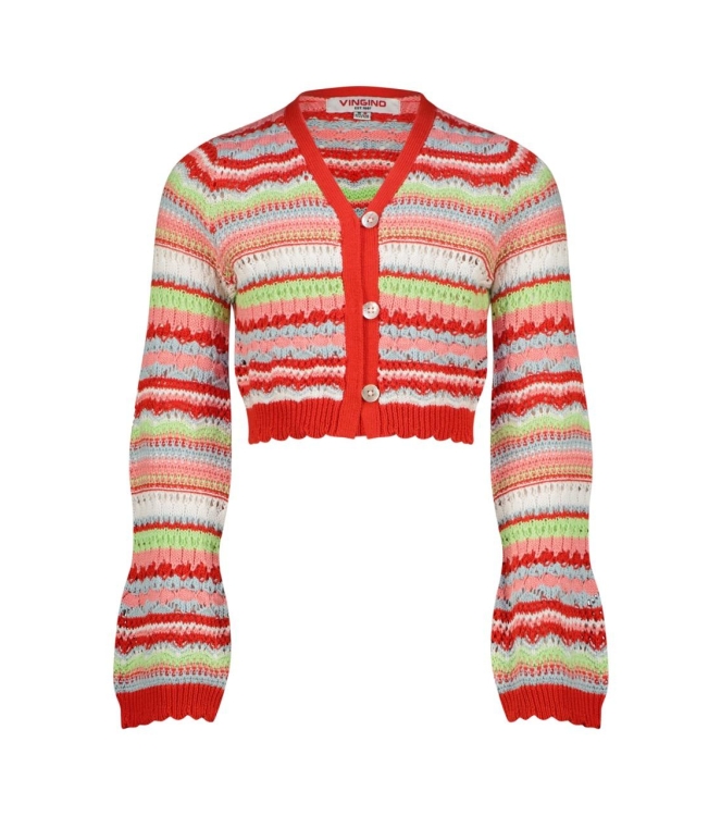 Vingino truien & vesten 687 Breeze red SS25KGN34804