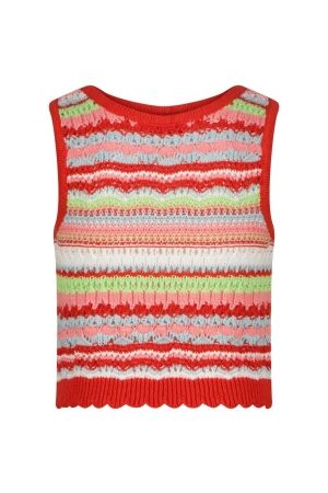 Vingino blouses 687 Breeze red SS25KGN36006