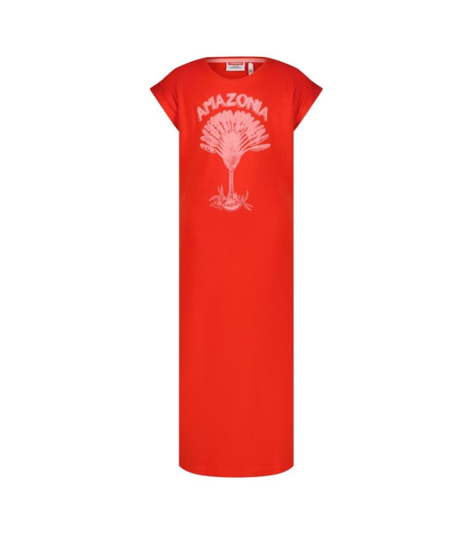 Vingino jurken 687 Breeze red SS25KGN64001