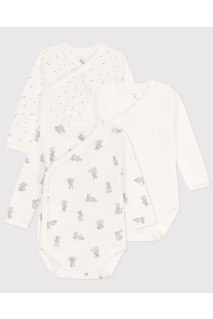 Petit Bateau 3 Bodies Naiss ML Variante 1
