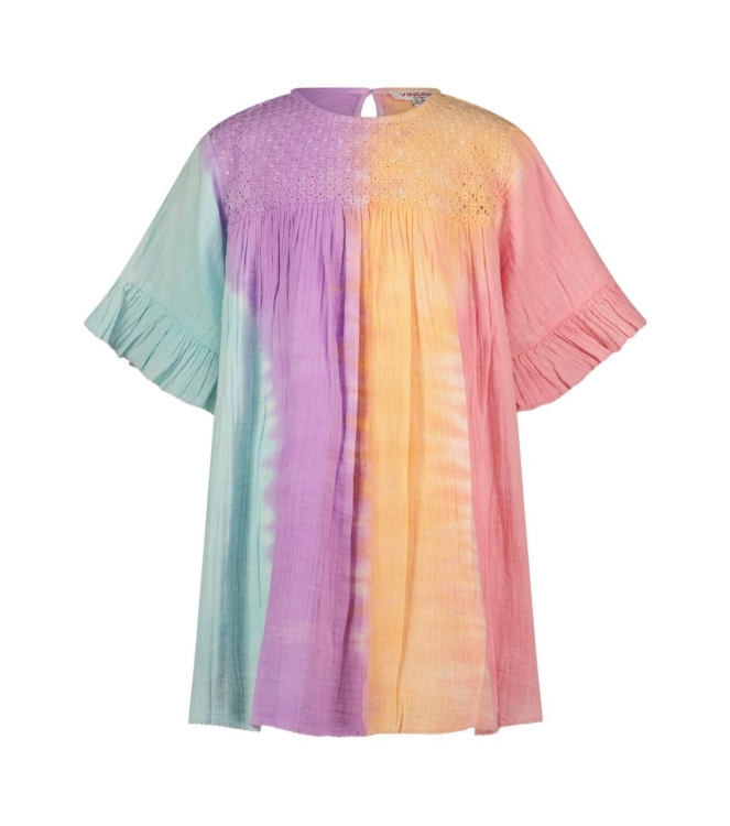 Vingino jurken 471 Sunset coral SS25KGN62001
