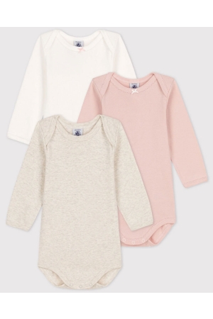 Petit Bateau 3 Bodies Us ML Variante 1
