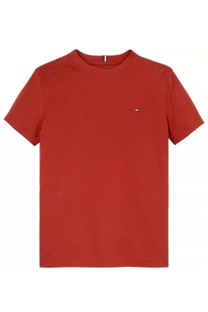Tommy Hilfiger Essential Cotton Tee SS XNN Dark Magma