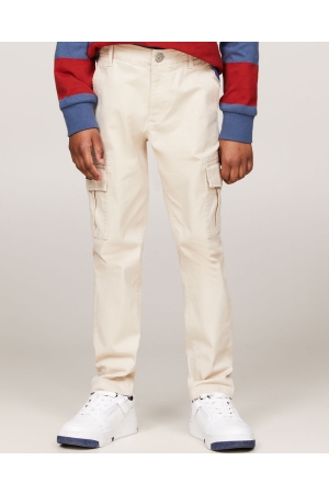 Tommy Hilfiger Utility Straight Cargo Pants ACI Classic Beige