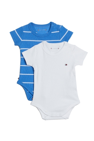 Tommy Hilfiger Baby Rib Body 2 Pack Giftbox C30 Blue Spell