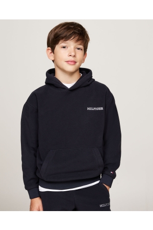 Tommy Hilfiger Polar Fleece Hoodie DW5 Desert Sky