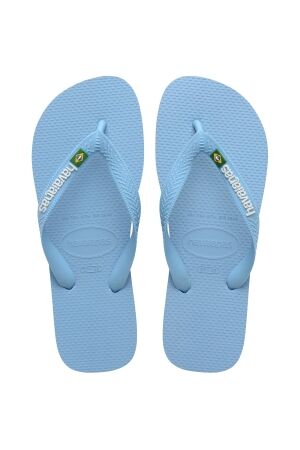 Havaianas Brasil Logo 7437 Blue Lavender/White