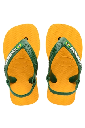 Havaianas Baby Brasil Logo II 2151 Pop Yellow/Amazon