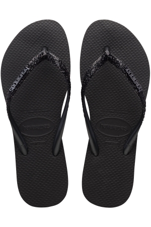 Havaianas Slim Glitter II 1069 Black/Black