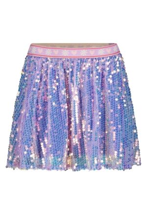 Jubel Pailetten rok - Picknick Perfect Lila