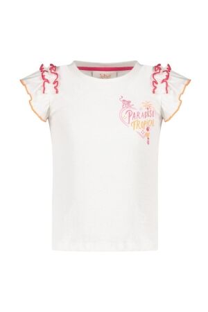 Jubel T-shirt ruches - Samba Shake Offwhite