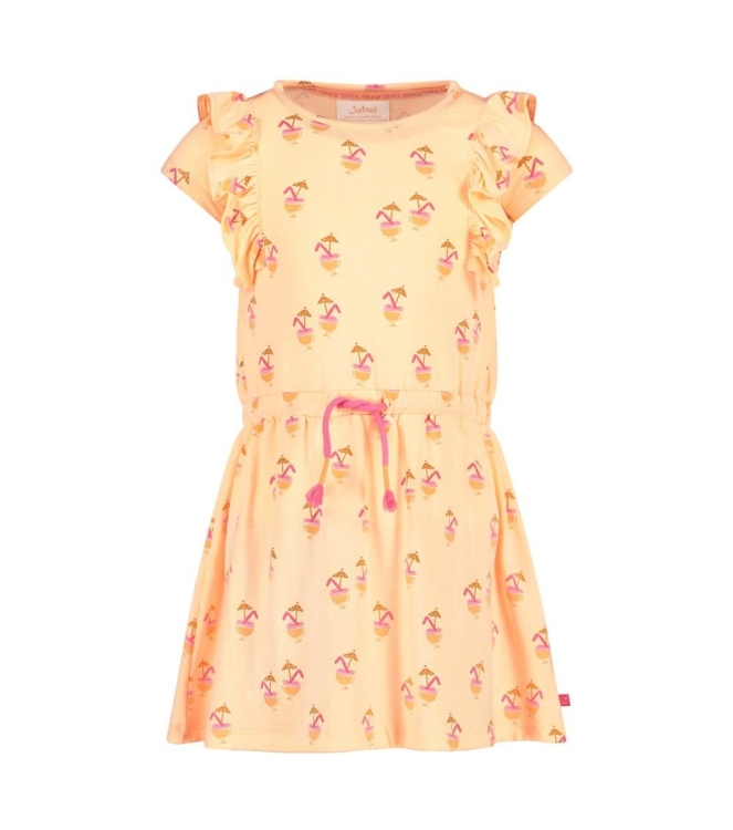 Jubel jurken Neon Oranje 91400399