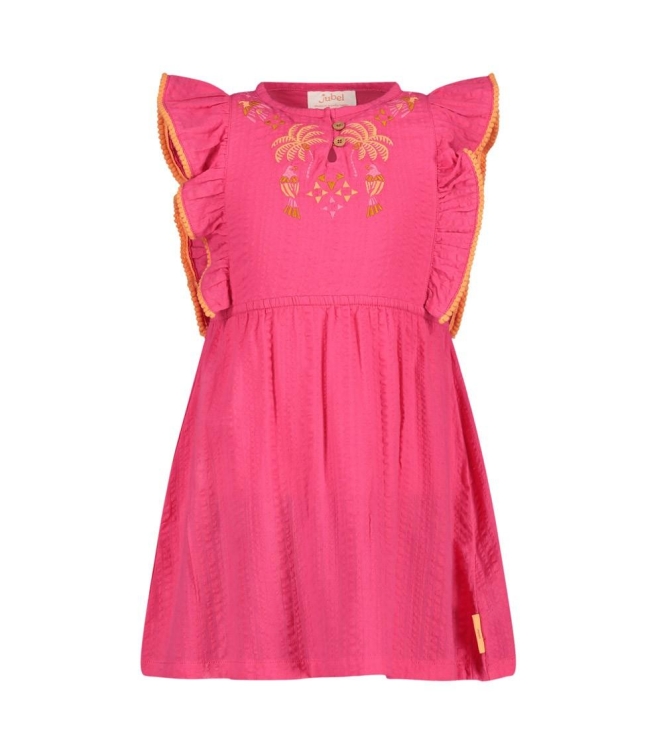 Jubel jurken Fuchsia 91400401