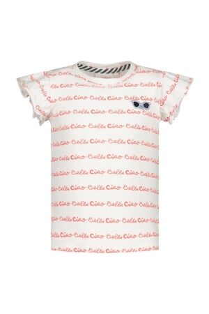 Jubel T-shirt - Ciao Bella Offwhite