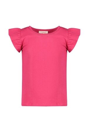 Jubel T-shirt ruches - Samba Shake Fuchsia