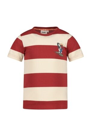 Sturdy T-shirt streep - Happy Rio Brique