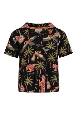 Sturdy Overhemd k/m - Happy Rio Antraciet