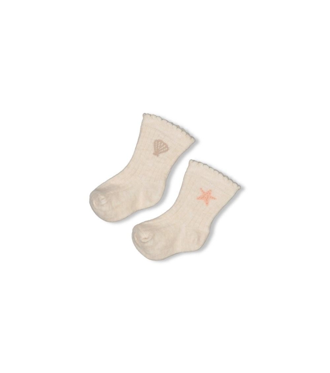 Feetje beenmode Offwhite melange 50400321
