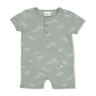 Feetje boxpakjes & rompers Zeegroen 51100086