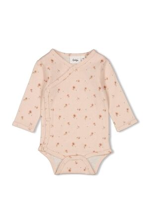 Feetje Wikkelromper - Sweet Poppy l.Roze